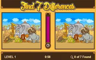 Image Find 7 Differences Game