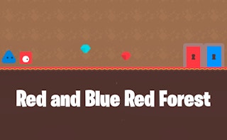 Image Red and Blue Red Forest